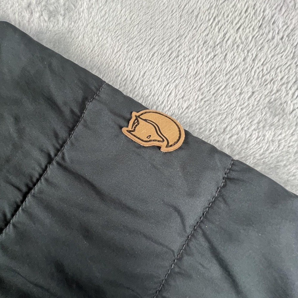 Fjallraven Keb Padded Hoodie Jacket Womens XS Gray G-Loft Supreme Full Zip - Picture 3 of 16